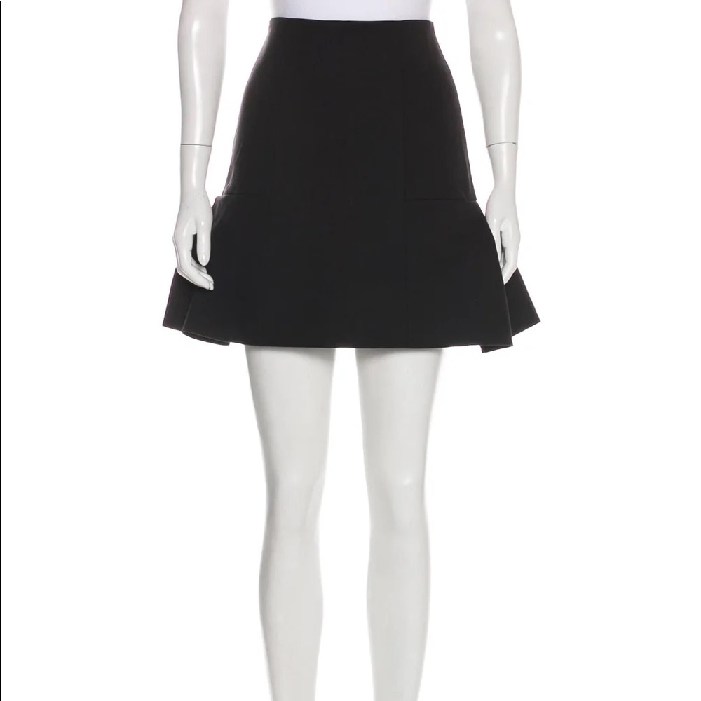 Alexis A-line mini skirt